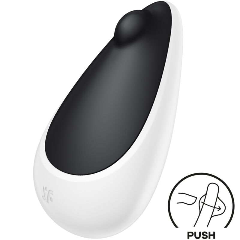 Imagen del artículo erótico SATISFYER - SPOT ON 3 ESTIMULADOR DE CLÍTORIS NEGRO de SATISFYER VIBRATOR en la sección JUGUETES BIENESTAR |Vibradores|Vibradores Lay-on Clítoris de Millenial Sexshop.