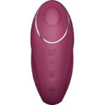 Imagen del artículo erótico SATISFYER - TAP & CLIMAX 1 VIBRADOR LAY-ON ROJO de SATISFYER LAYONS en la sección JUGUETES BIENESTAR |Vibradores|Vibradores Lay-on Clítoris de Millenial Sexshop.