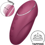 SATISFYER - TAP & CLIMAX 1 VIBRADOR LAY-ON ROJO - Imagen 4