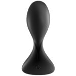 SATISFYER - TRENDSETTER PLUG VIBRADOR APP NEGRO - Imagen 2