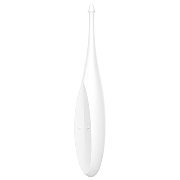 Imagen del artículo erótico SATISFYER - TWIRLING FUN ESTIMULADOR CLITORIS BLANCO de SATISFYER VIBRATOR en la sección JUGUETES BIENESTAR |Juguetes para Mujeres|Estimuladores|Para Clítoris de Millenial Sexshop.