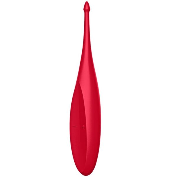 Imagen del artículo erótico SATISFYER - TWIRLING FUN ESTIMULADOR CLITORIS ROJO de SATISFYER VIBRATOR en la sección JUGUETES BIENESTAR |Juguetes para Mujeres|Estimuladores|Para Clítoris de Millenial Sexshop.