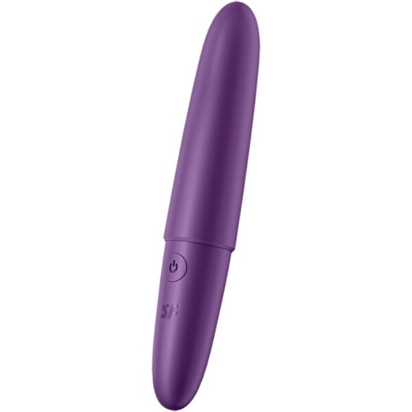 Imagen del artículo erótico SATISFYER - ULTRA POWER BULLET 6 BALA VIBRADORA MORADA de SATISFYER VIBRATOR en la sección JUGUETES BIENESTAR |Juguetes para Mujeres|Estimuladores|Balas vibradoras de Millenial Sexshop.