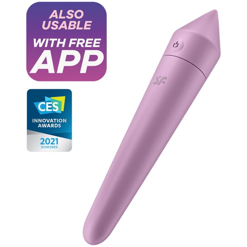 Imagen del artículo erótico SATISFYER - ULTRA POWER BULLET 8 BALA VIBRADORA LILA de SATISFYER CONNECT en la sección JUGUETES BIENESTAR |Vibradores|Vibradores con APP de Millenial Sexshop.
