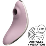 Imagen del artículo erótico SATISFYER - VULVA LOVER 1 ESTIMULADOR Y VIBRADOR VIOLETA de SATISFYER AIR PULSE en la sección JUGUETES BIENESTAR |Juguetes para Mujeres|Estimuladores|Succionadores sin vibración de Millenial Sexshop.