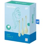 SATISFYER - YONI POWER 2 KIT DE ENTRENAMIENTO VERDE - Imagen 3