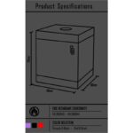 SECRET DOME - KINK CLUB CABINA BUKKAKE NEGRO & ROJO - Imagen 9