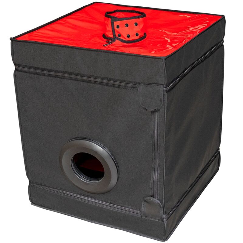 Imagen del artículo erótico SECRET DOME - KINK CLUB CABINA BUKKAKE NEGRO & ROJO de SECRET DOME en la sección BDSM & BONDAGE |Artículos BDSM de Millenial Sexshop.