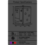 SECRET DOME - KINK CLUB CABINA SCANDALE NEGRO & ROJO - Imagen 16