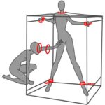 SECRET DOME - KINK CLUB CABINA SCANDALE NEGRO & ROJO - Imagen 5