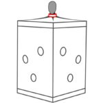 SECRET DOME - KINK CLUB CABINA SCANDALE NEGRO & ROJO - Imagen 8