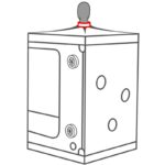 SECRET DOME - KINK CLUB CABINA SCANDALE NEGRO & ROJO - Imagen 9