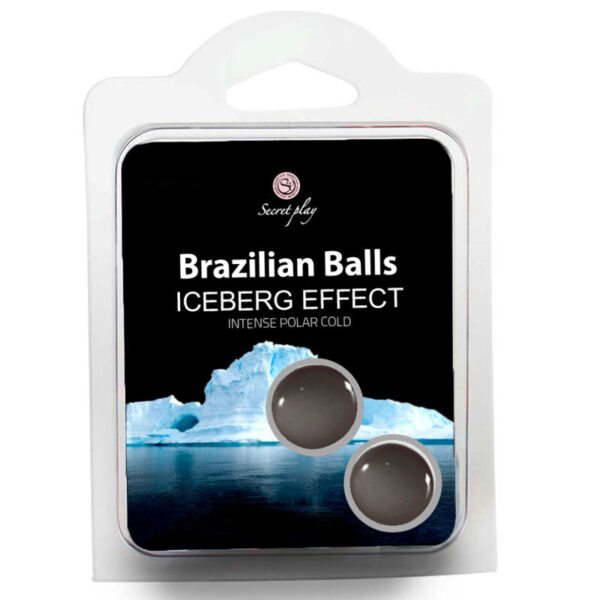 Imagen del artículo erótico SECRET PLAY SET 2 BRAZILIAN BALLS EFECTO ICEBERG de SECRETPLAY COSMETIC en la sección DROGUERÍA |Lubricantes|Bolas Brazilian Balls de Millenial Sexshop.