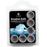 Imagen del artículo erótico SECRET PLAY SET 6 BRAZILIAN BALLS EFECTO ICEBERG de SECRETPLAY COSMETIC en la sección DROGUERÍA |Lubricantes|Bolas Brazilian Balls de Millenial Sexshop.