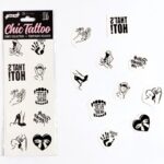 SECRET PLAY - SET DE 10 TATTOOS TEMPORALES KINKY COLLECTION - Imagen 2