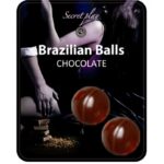 Imagen del artículo erótico SECRETPLAY - BRAZILIAN BALLS  CHOCOLATE SET 2 BOLAS de SECRETPLAY COSMETIC en la sección DROGUERÍA |Lubricantes|Bolas Brazilian Balls de Millenial Sexshop.