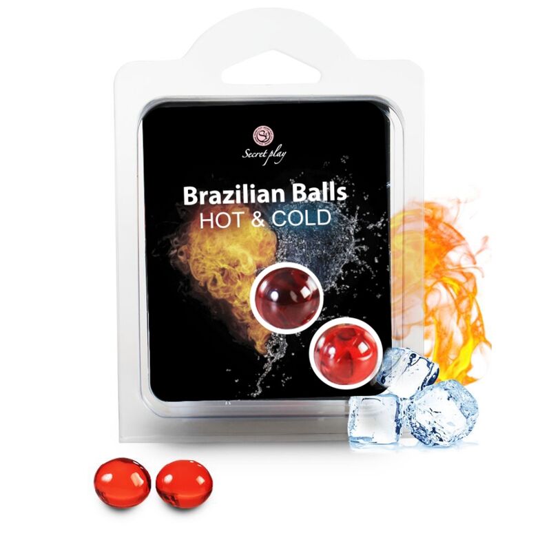SECRETPLAY - BRAZILIAN BALLS EFECTO CALOR & FRIO 2 UNIDADES-MillenialSexshop-SECRETPLAY COSMETIC Imagen del artículo erótico SECRETPLAY - BRAZILIAN BALLS EFECTO CALOR & FRIO 2 UNIDADES de SECRETPLAY COSMETIC en la sección DROGUERÍA |Lubricantes|Efecto Frío de Millenial Sexshop.