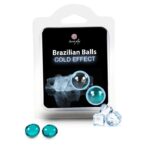 Imagen del artículo erótico SECRETPLAY - BRAZILIAN BALLS EFECTO FRIO 2 UNIDADES de SECRETPLAY COSMETIC en la sección DROGUERÍA |Lubricantes|Efecto Frío de Millenial Sexshop.