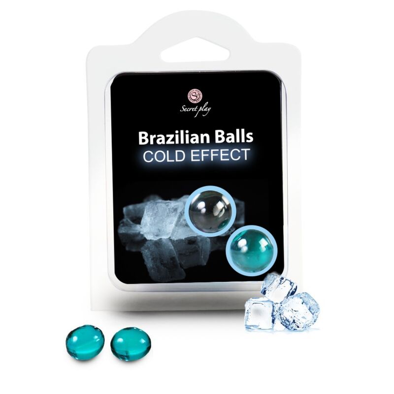 SECRETPLAY - BRAZILIAN BALLS EFECTO FRIO 2 UNIDADES-MillenialSexshop-SECRETPLAY COSMETIC Imagen del artículo erótico SECRETPLAY - BRAZILIAN BALLS EFECTO FRIO 2 UNIDADES de SECRETPLAY COSMETIC en la sección DROGUERÍA |Lubricantes|Efecto Frío de Millenial Sexshop.