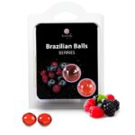Imagen del artículo erótico SECRETPLAY - BRAZILIAN BALLS FRUTAS DEL BOSQUE SET 2 BOLAS de SECRETPLAY COSMETIC en la sección DROGUERÍA |Lubricantes|Bolas Brazilian Balls de Millenial Sexshop.