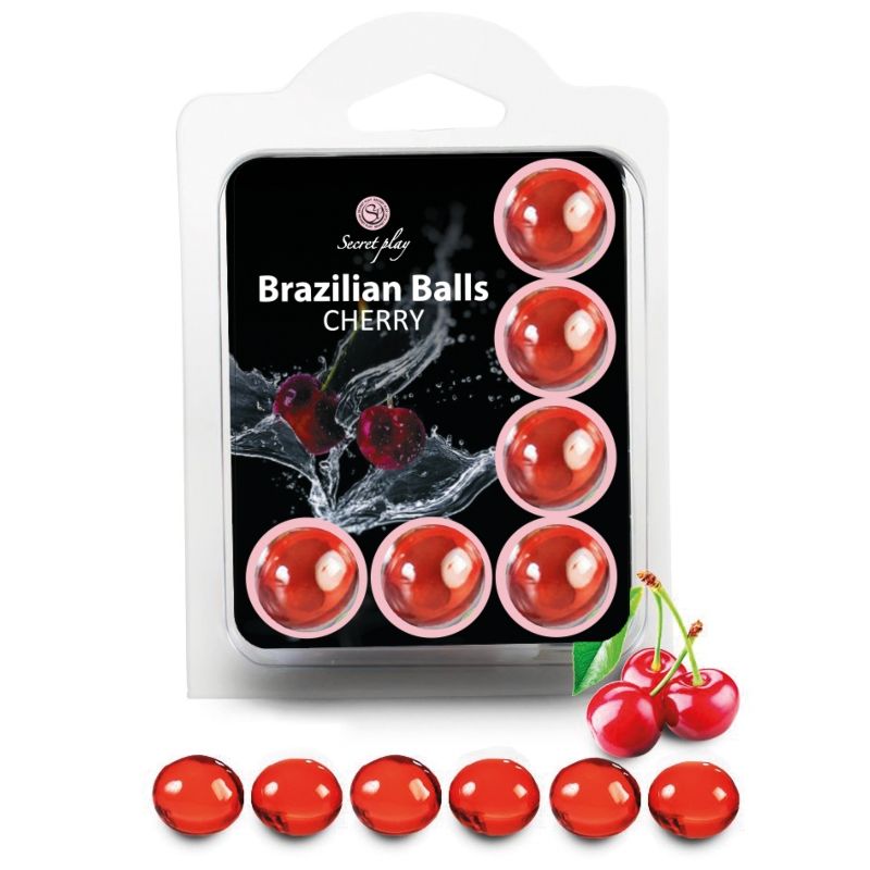 Imagen del artículo erótico SECRETPLAY - BRAZILIANS BALLS CEREZAS de SECRETPLAY COSMETIC en la sección DROGUERÍA |Lubricantes|Bolas Brazilian Balls de Millenial Sexshop.