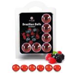 Imagen del artículo erótico SECRETPLAY - BRAZILIANS BALLS FRUTAS DEL BOSQUE de SECRETPLAY COSMETIC en la sección DROGUERÍA |Lubricantes|Bolas Brazilian Balls de Millenial Sexshop.