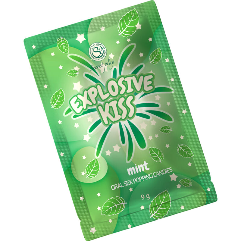 Imagen del artículo erótico SECRETPLAY - CARAMELOS EXPLOSIVOS MENTA de SECRETPLAY COSMETIC en la sección DROGUERÍA |Para Sexo Oral de Millenial Sexshop.
