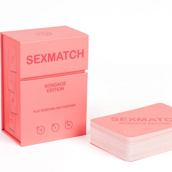 Imagen del artículo erótico SECRETPLAY - JUEGO SEXMATCH BONDAGE EDITION de SECRETPLAY 100% GAMES en la sección JUEGOS |Juegos de cartas de Millenial Sexshop.