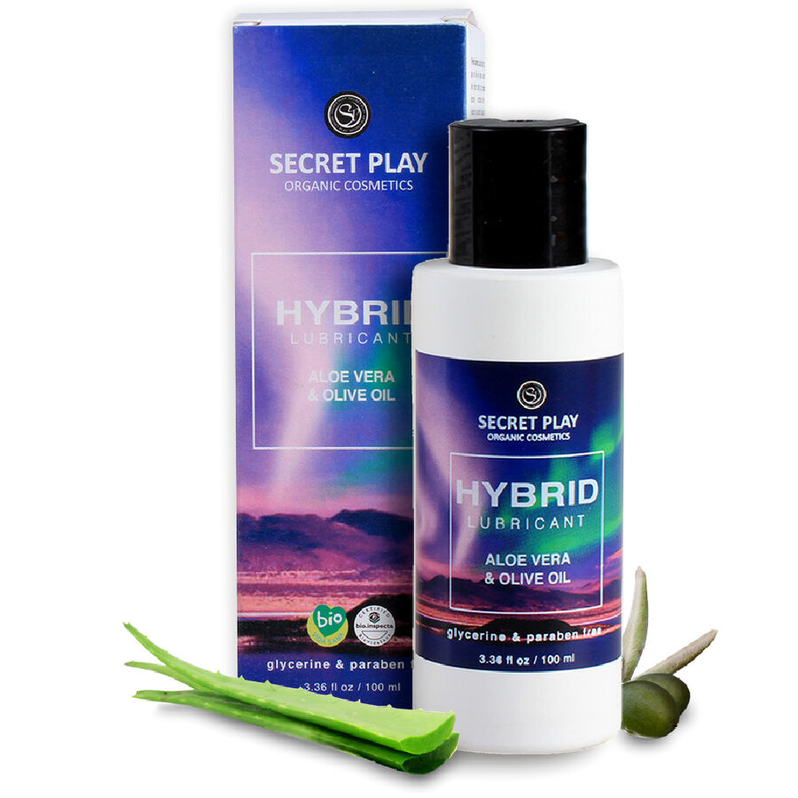 Imagen del artículo erótico SECRETPLAY - LUBRICANTE ORGANICO HIBRIDO 100 ML de SECRETPLAY COSMETIC en la sección DROGUERÍA |Lubricantes|Bio Ecólogico de Millenial Sexshop.