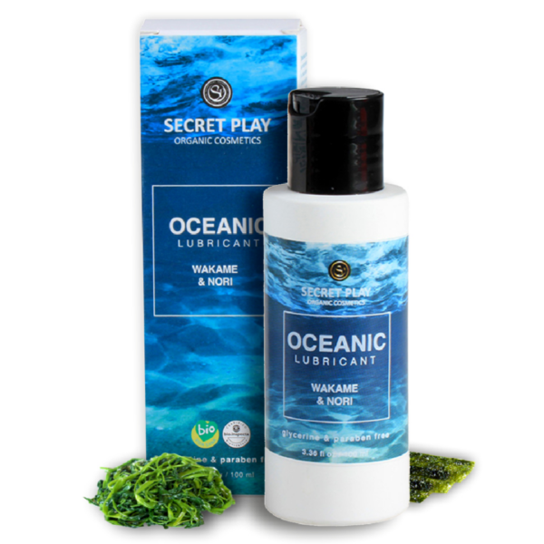 Imagen del artículo erótico SECRETPLAY - LUBRICANTE ORGANICO OCEANIC 100ML de SECRETPLAY COSMETIC en la sección DROGUERÍA |Lubricantes|Bio Ecólogico de Millenial Sexshop.