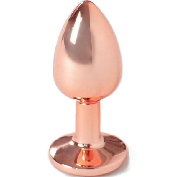 Imagen del artículo erótico SECRETPLAY - METAL BUTT PLUG ORO ROSA TALLA S 7 CM de SECRETPLAY TOYS en la sección JUGUETES BIENESTAR |Anal|Plugs Anales de Millenial Sexshop.