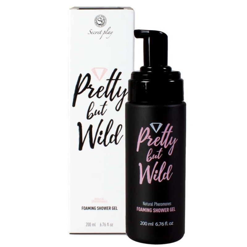 SECRETPLAY - PRETTY BUT WILD GEL DE DUCHA ESPUMANTE 200 ML-MillenialSexshop-SECRETPLAY COSMETIC Imagen del artículo erótico SECRETPLAY - PRETTY BUT WILD GEL DE DUCHA ESPUMANTE 200 ML de SECRETPLAY COSMETIC en la sección DROGUERÍA |Para el baño de Millenial Sexshop.