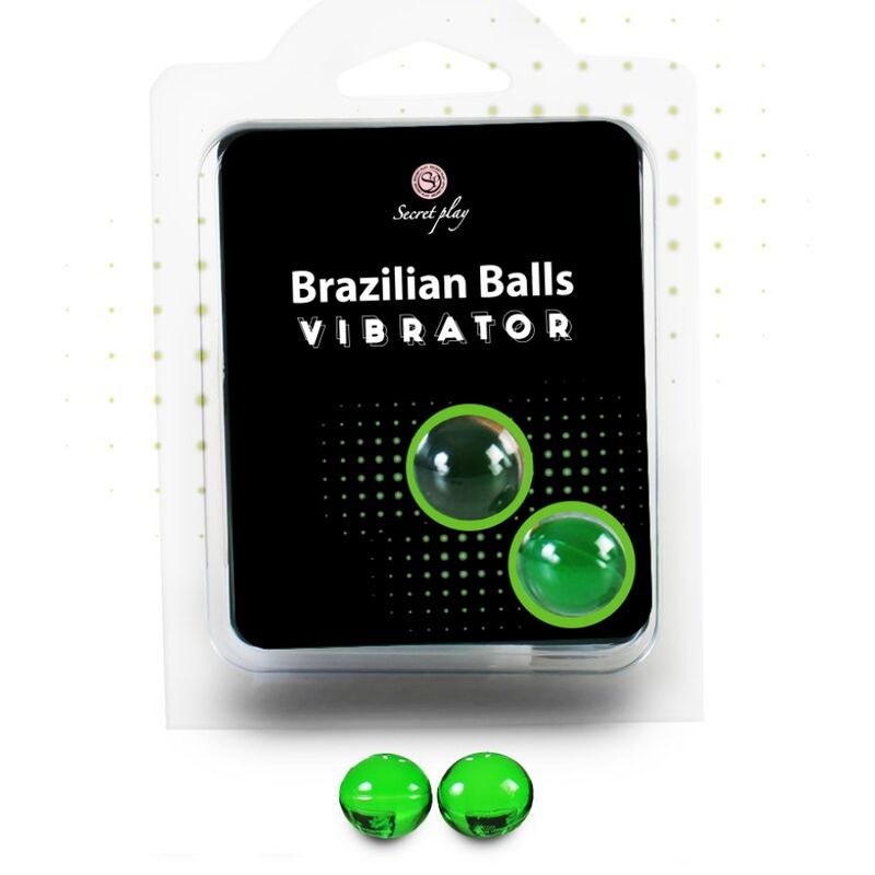 Imagen del artículo erótico SECRETPLAY - SET 2 BRAZILIAN BALLS VIBRATOR de SECRETPLAY COSMETIC en la sección DROGUERÍA |Lubricantes|Bolas Brazilian Balls de Millenial Sexshop.
