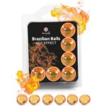 Imagen del artículo erótico SECRETPLAY - SET 6 BRAZILIAN BALLS EFECTO CALOR de SECRETPLAY COSMETIC en la sección DROGUERÍA |Lubricantes|Efecto Calor de Millenial Sexshop.