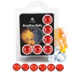 Imagen del artículo erótico SECRETPLAY - SET 6 BRAZILIAN BALLS EFECTO FRIO Y CALOR de SECRETPLAY COSMETIC en la sección DROGUERÍA |Lubricantes|Efecto Frío de Millenial Sexshop.