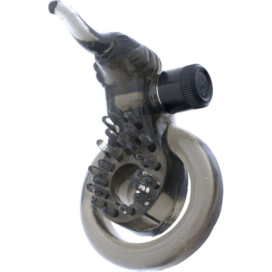 Imagen del artículo erótico SEVEN CREATIONS - ANILLO VIBRADOR CON ELEFANTE ESTIMULADOR de SEVEN CREATIONS en la sección JUGUETES BIENESTAR |Juguetes para Hombres|Accesorios para el pene|Anillos Pene|Anillos con Vibración de Millenial Sexshop.
