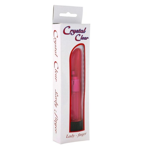 Imagen del artículo erótico SEVEN CREATIONS - CRYSTAL CLEAR VIBRATOR LADY ROSA de SEVEN CREATIONS en la sección JUGUETES BIENESTAR |Juguetes para Mujeres|Estimuladores de Millenial Sexshop.