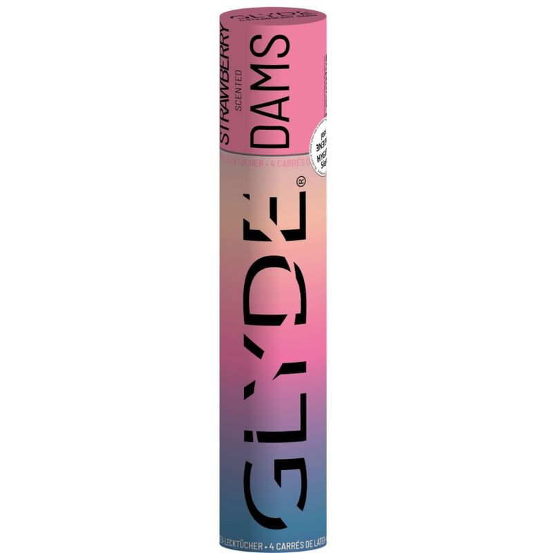 SHEER GLYDE - DAMS LÁMINAS LATEX SEXO ORAL FRESA-MillenialSexshop-SHEER GLYDE Imagen del artículo erótico SHEER GLYDE - DAMS LÁMINAS LATEX SEXO ORAL FRESA de SHEER GLYDE en la sección PRESERVATIVOS |Protección Sexo Oral de Millenial Sexshop.