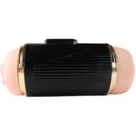 SHEQU - KAY MASTURBADOR DOBLE CON VIBRACIÓN DUAL BOCA Y VAGINA - Imagen 9