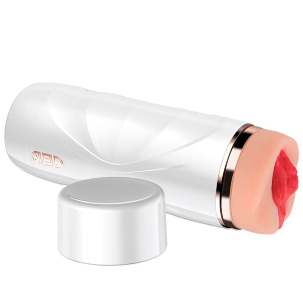 Imagen del artículo erótico SHEQU - RILEY MASTURBADOR VAGINA CON VIBRACIÓN Y ONDAS ESTIMULADORAS de SHEQU en la sección JUGUETES BIENESTAR |Juguetes para Hombres|Vaginas con vibración de Millenial Sexshop.