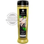 Imagen del artículo erótico SHUNGA - ACEITE DE MASAJE ORGÁNICO NATURAL 240 ML de SHUNGA OILS en la sección DROGUERÍA |Para Masajes|Aceites sin sabores de Millenial Sexshop.