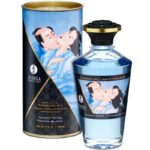 Imagen del artículo erótico SHUNGA - ACEITE MASAJE EFECTO CALOR SABOR COCO 100 ML de SHUNGA OILS en la sección DROGUERÍA |Para Masajes|Con efecto calor de Millenial Sexshop.
