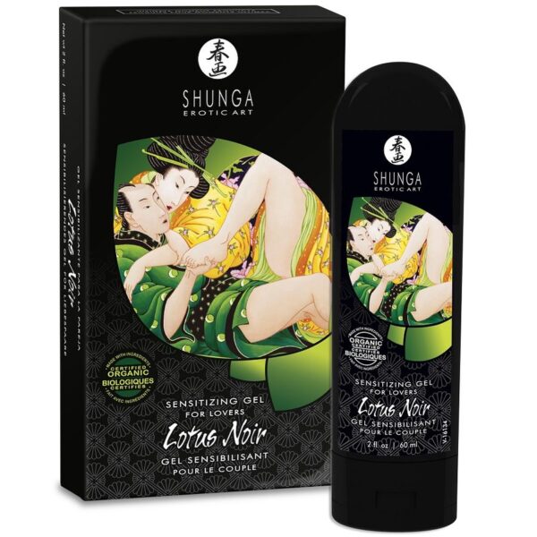 Imagen del artículo erótico SHUNGA - CREMA LOTUS NOIR SENSIBILIZANTE 60 ML de SHUNGA APHRODISIACS en la sección DROGUERÍA |Estimulantes para Ellas|Intensificador Orgasmos de Millenial Sexshop.