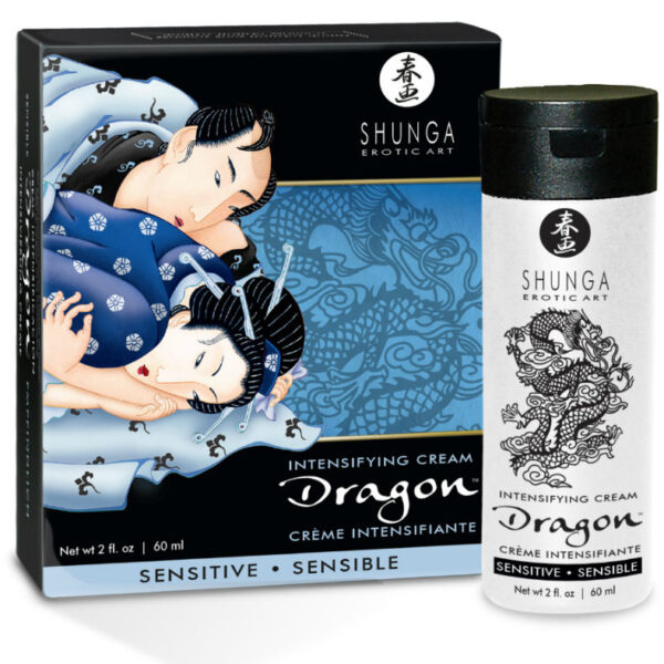 Imagen del artículo erótico SHUNGA - DRAGON CREMA SENSITIVE PARA PAREJAS de SHUNGA APHRODISIACS en la sección DROGUERÍA |Estimulantes para Ellos|Aumento Erección de Millenial Sexshop.
