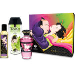 Imagen del artículo erótico SHUNGA - KIT FRUITY KISSES COLLECTION de SHUNGA KITS en la sección DROGUERÍA |Para Masajes|Kits de masaje de Millenial Sexshop.