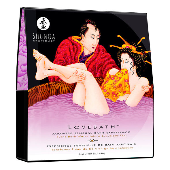 Imagen del artículo erótico SHUNGA - LOVEBATH LOTUS SENSUAL de SHUNGA BATH EXPERIENCE en la sección DROGUERÍA |Para el baño de Millenial Sexshop.