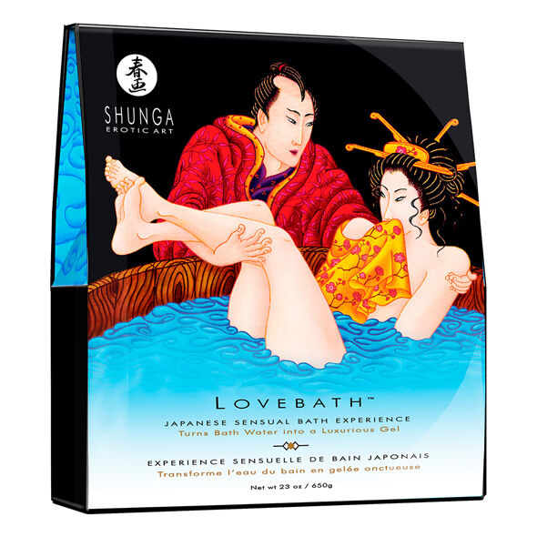 Imagen del artículo erótico SHUNGA - LOVEBATH TENTACIONES DEL OCEANO de SHUNGA BATH EXPERIENCE en la sección DROGUERÍA |Para el baño de Millenial Sexshop.