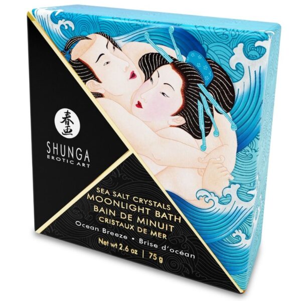 Imagen del artículo erótico SHUNGA - SALES DE BAÑO AROMATIZADAS OCEANIA 75 GR de SHUNGA BATH EXPERIENCE en la sección DROGUERÍA |Para el baño de Millenial Sexshop.