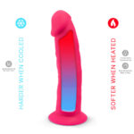 SILEXD - PENE REALÍSTICO MODELO 2 ROSA + CONTROL REMOTO LRS 17 CM - Imagen 5