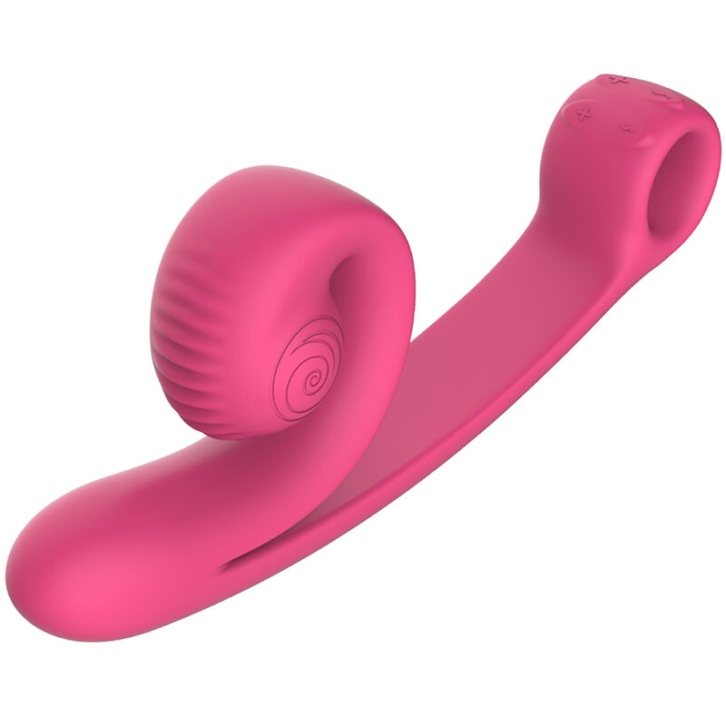 SNAIL VIBE - CURVE VIBRADOR ROSA-MillenialSexshop-SNAIL VIBE Imagen del artículo erótico SNAIL VIBE - CURVE VIBRADOR ROSA de SNAIL VIBE en la sección JUGUETES BIENESTAR |Vibradores|Vibradores HI-TECH de Millenial Sexshop.